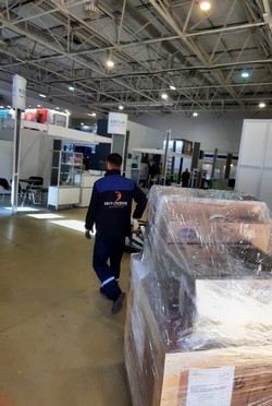 Наши грузчики на выставке ВэйстТэк 2021 Наши грузчики на выставке ВэйстТэк 2021